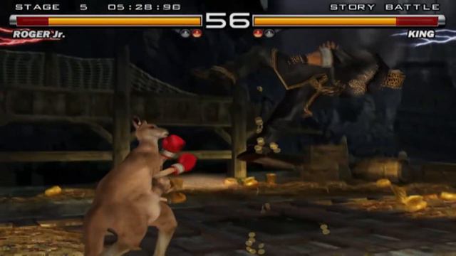 TEKKEN 5 | GAMEPLAY WALKTHROUGH - ROGER JR. (STORY MODE)