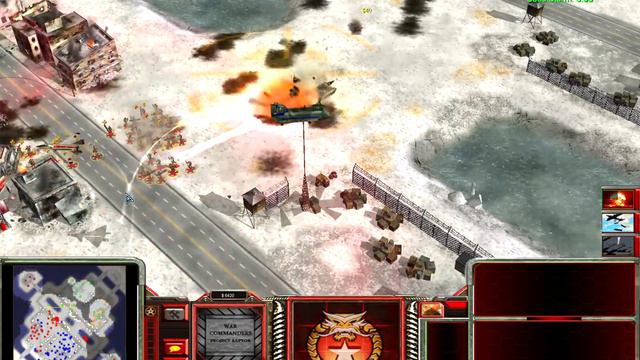C&C Generals: Project Raptor (за пехотного генерала Китая)