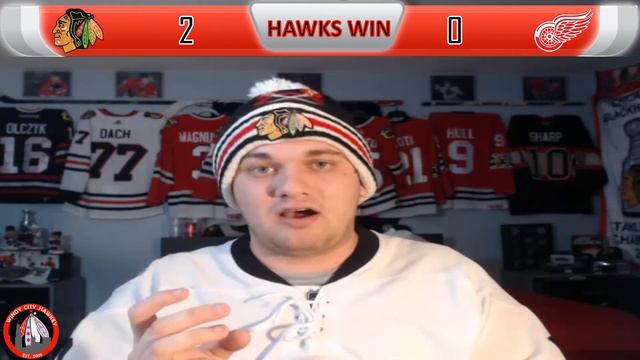 Blackhawks @ Redwings Kevin Lankinen Career 1st Shutout смотреть онлайн