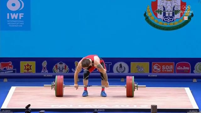 Shota Mishvelidze (GEO) – 287kg 7th Place – 2019 World Weightlifting Championships – Men's 61 kg смотреть онлайн