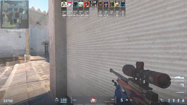 Sh1ro (28-12) Dust2 POV | FACEIT Ranked 26.08.24