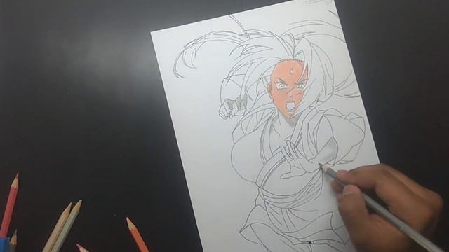 Drawing Lady Tsunade Senju | The Fifth Hokage | Naruto Shippuden | Buntstifte Color Pencils смотреть онлайн
