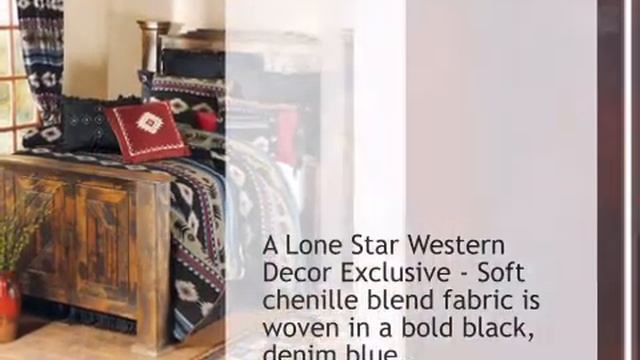 Black Mesa Bed Set - Full/Queen - lonestarwesterndecor.com смотреть онлайн