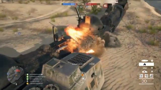 Glorious Fire Tank - Battlefield 1 смотреть онлайн