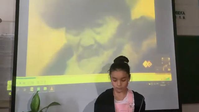 Джамалдинова Ризвана. "Письмо Жамбылу Жабаеву" смотреть онлайн