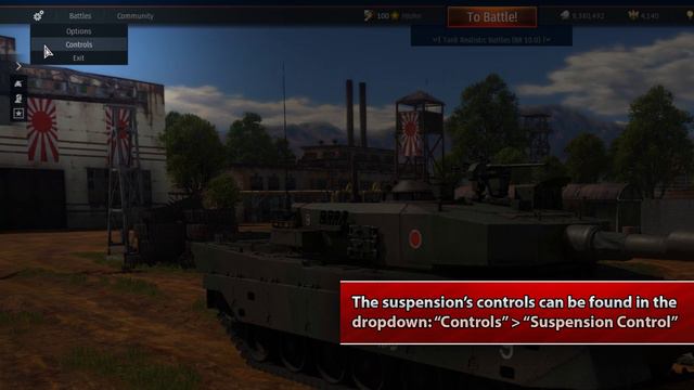 How to Find the Hydropneumatic Suspension Controls in War Thunder смотреть онлайн
