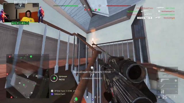 BATTLEFIELD V ONLINE ¡¡MY ENEMY WAS NOT EXPECTING THAT GIFT!! Playing with, read description смотреть онлайн