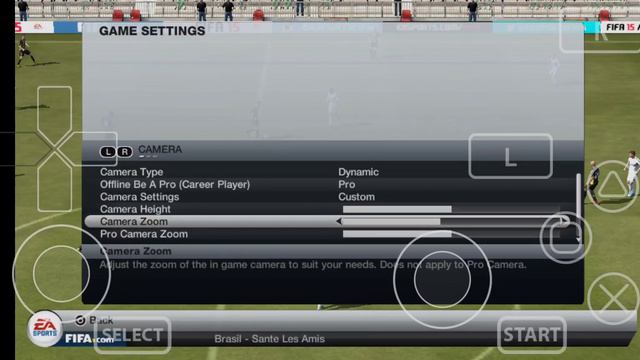 FIFA 15 VITA3K ANDROID SETTINGS