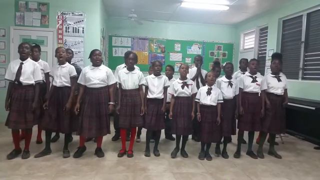 Lewis Yard Primary School Choral SInging Gospel Upper Primary смотреть онлайн