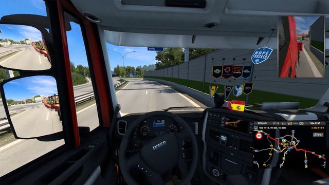 Euro Truck Simulator 2 #17 | Metz (F) - Zagreb (HR) смотреть онлайн
