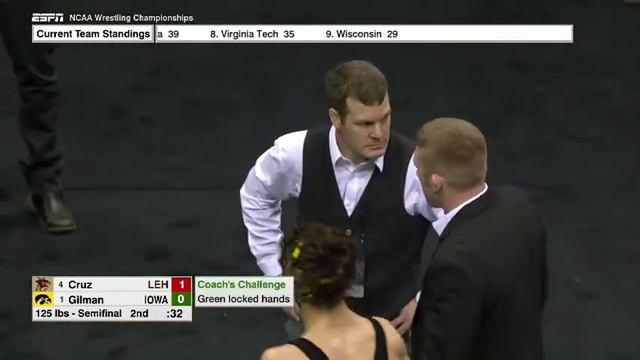 2017 NCAA D1 Semi Final 125 Cruz vs Gilman смотреть онлайн