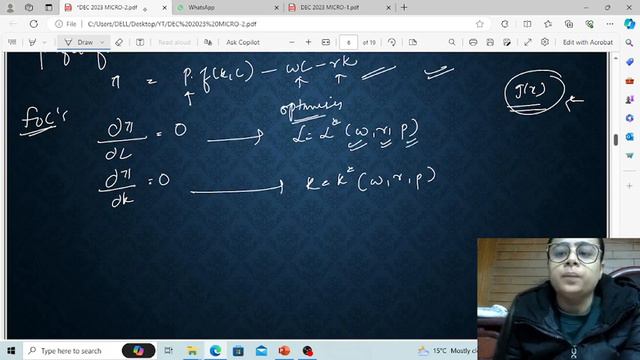 Shephard's Lemma, Hotelling's Lemma, Roy's Identity | MICROECONOMICS UGC NET JRF JUNE 2024 смотреть онлайн