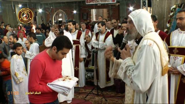 القداس الالهي القديس الشهيد مرقريوس ابو سيفين والقديسه الشهيده دميانه والاربعين عذراء بشبرا смотреть онлайн