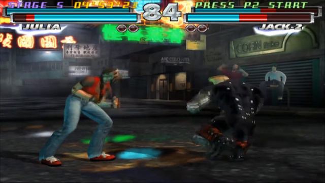 TEKKEN TAG TOURNAMENT(Playstation 2): Arcade Mode with Armor King and Julia Chang смотреть онлайн