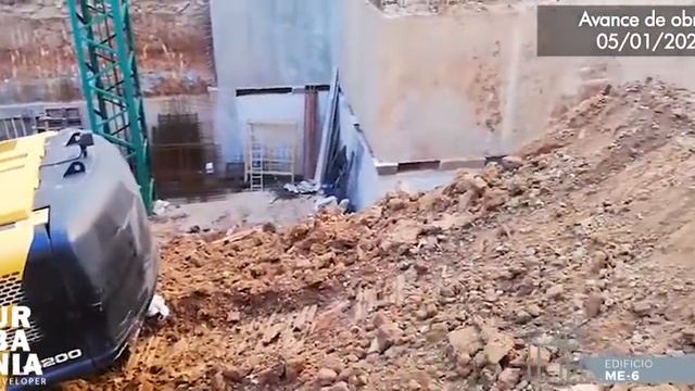 Avance de obra Edificio ME6 Valencia Urbania Developer 05 01 21 смотреть онлайн