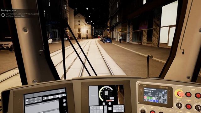 TramSim Vienna - Konec služby na lince 1 se zátahem do vozovny смотреть онлайн