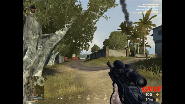 Battlefield Play4Free - M14 EBR Sniper test [HD] смотреть онлайн