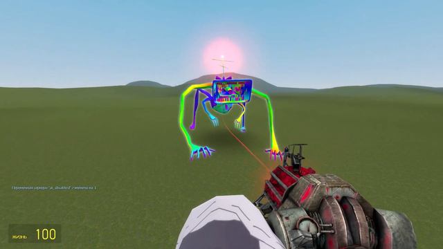 RAINBOW MEGAHORN VS RAINBOW CARTOON CATS In Garry's Mod! смотреть онлайн