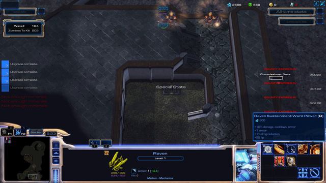 4K60FPS 🌌 Starcraft II 👾 #294 - Zombie World: Unity (old) - Torment IV смотреть онлайн