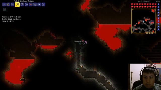 ADAMANTITE PICKAXE - Terraria Ep.42 W/Rokugin