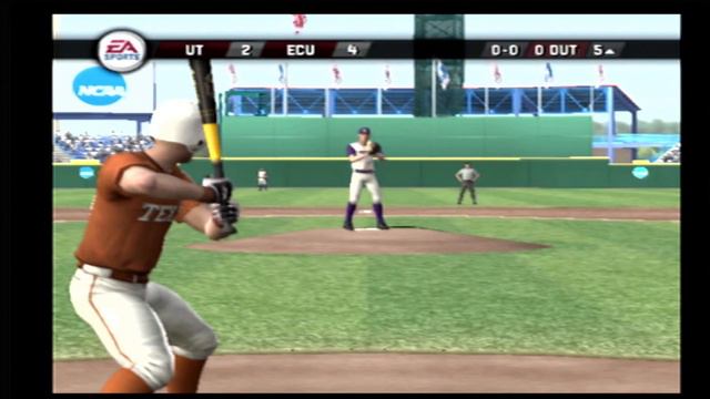 MVP 07: NCAA Baseball - Texas Longhorns vs East Carolina Pirates - Men's Playoff Game #1 смотреть онлайн