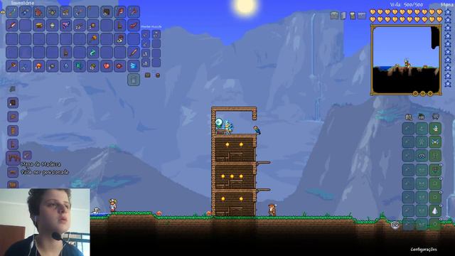 Terraria construindo minha vila!!!! смотреть онлайн