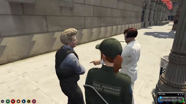 Edison's New Cop Character Michael Hunter & Tessa QUESTION Hostage Ryan King | Nopixel GTA RP смотреть онлайн