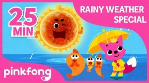 Rain rain Go Away and more | Rainy Day Special | +Compilation | Pinkfong Songs for Children