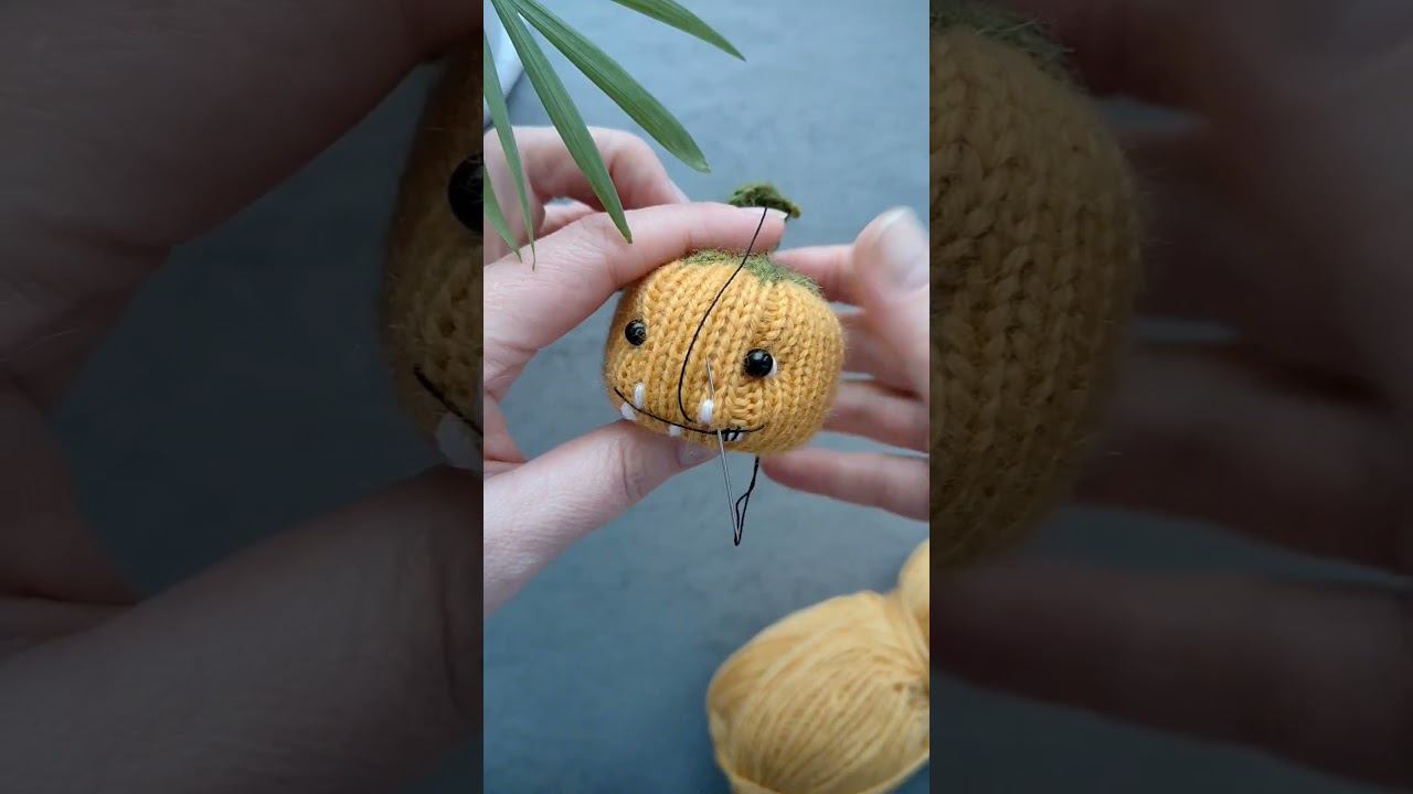 Вязаная тыковка