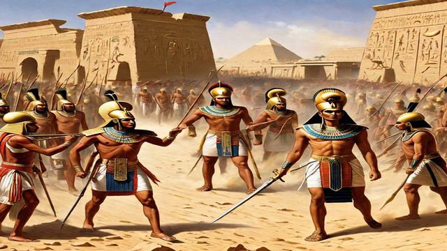 Ancient Egyptian Warfare: Unveiling the Secrets of Pharaohs' Battle Tactics смотреть онлайн
