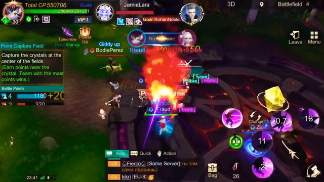Eternal Sword M Points Capture Battlefield PvP смотреть онлайн