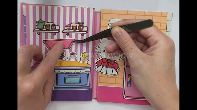 КНИГА ДОМИК HELLO KITTY