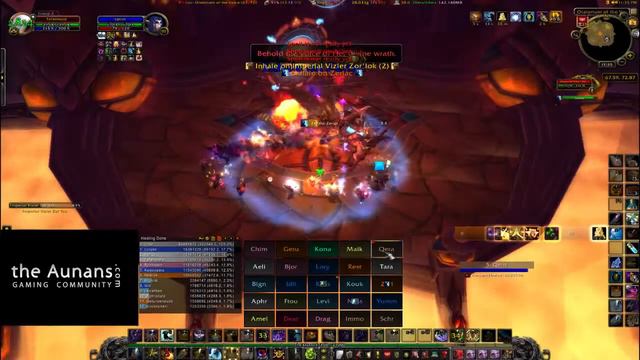 The Aunans VS Imperial Vizier Zor'lok 25 man normal (Holy Priest POV) смотреть онлайн