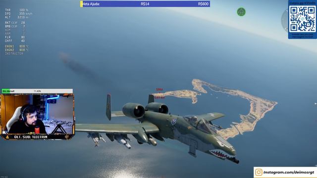 WAR THUNDER: A-10A THUNDERBOLT II смотреть онлайн
