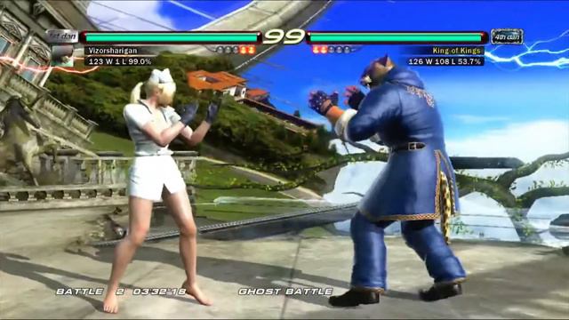 Tekken 6 Nina(Barefoot Nurse) Vs King смотреть онлайн