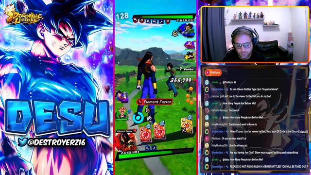 🔴LIVE! SATURDAY NIGHT LIVE! NO RUSH VIEWER BATTLES! (Dragon Ball Legends) смотреть онлайн