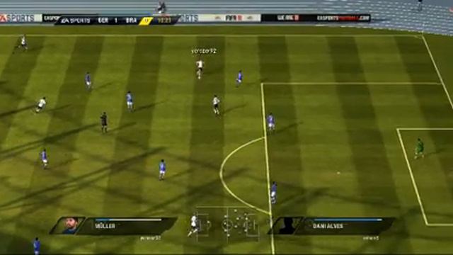 FIFA 11 Online Match Germany Vs Brazil смотреть онлайн