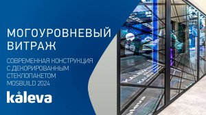 Перегородка с авторским 3D витражом