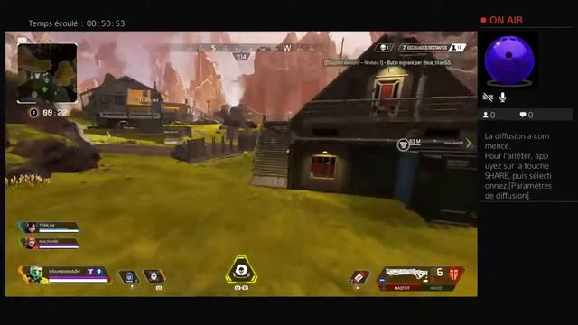[LIVE-FR-PS4] Apex Legends cache cache stand de tir!!! смотреть онлайн