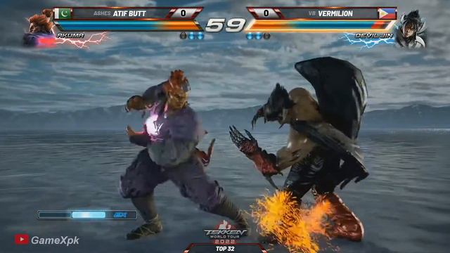 REV MAJOR (2022) ATIF BUTT (AKUMA) VS VERMILION (DEVIL JIN) TOP 32 смотреть онлайн