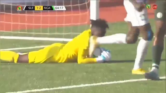 Nigeria vs Sierra Leone [3-2] AFCON Qualifiers 2023 смотреть онлайн