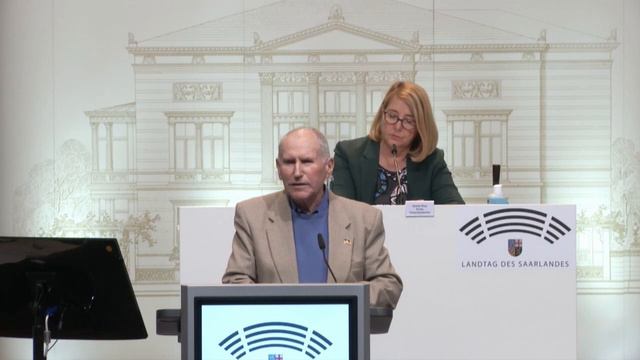 Josef Dörr AfD TOP4 2 42. Landtagssitzung 16. WP 06.10.2020 смотреть онлайн