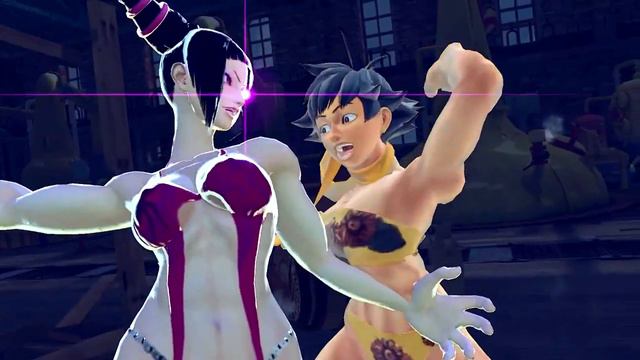 Juri vs Makoto - Omega Mode Ultra Street Fighter IV Mod Fight смотреть онлайн