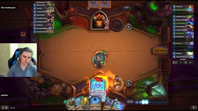 How to break Hearthstone Ladder with Lady Anacondra Druid смотреть онлайн