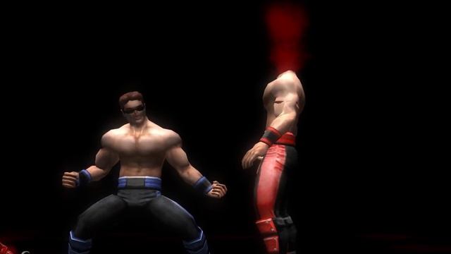 Mortal Kombat: Shaolin Monks Johnny Cage Head Uppercut Fatality смотреть онлайн