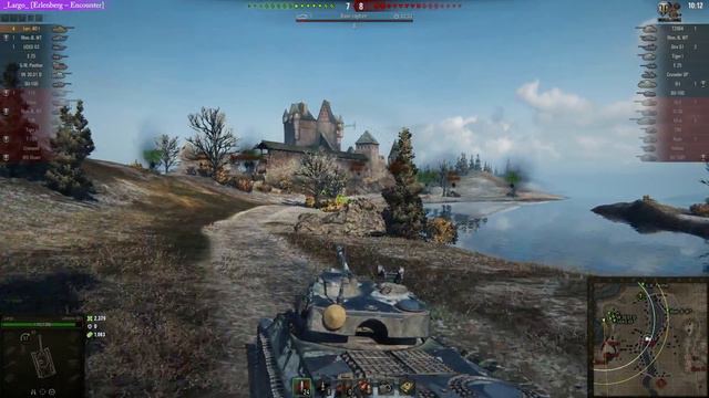 WoT Best Replays : Lorraine 40t Medium tank - 10 Kill - 1912 EXP & 5628 damage | Map Erlenberg смотреть онлайн