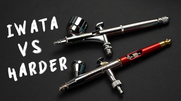 Выбор аэрографа и компрессора | H&S vs Iwata | Какой аэрограф выбрать?