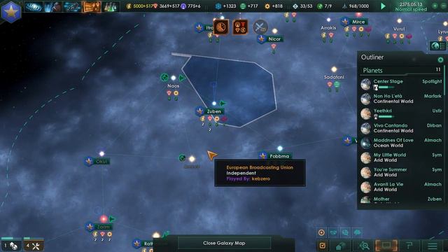 Let's Play Stellaris MP - Eurosong Vs. Turtle Power, Episode 39