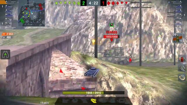 Приятный поджог FV4005 от Е100 WOT Blitz смотреть онлайн