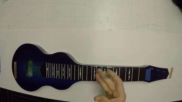 Installing Vinyl Fret Board GeorgeBoards Peel N Stick FretBoards смотреть онлайн